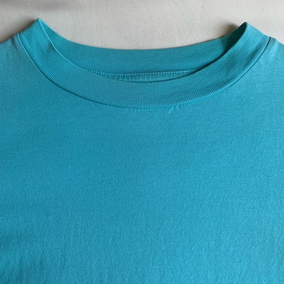 ASOS Blue Oversized Tee / Top | Women L - Picture 3 of 6